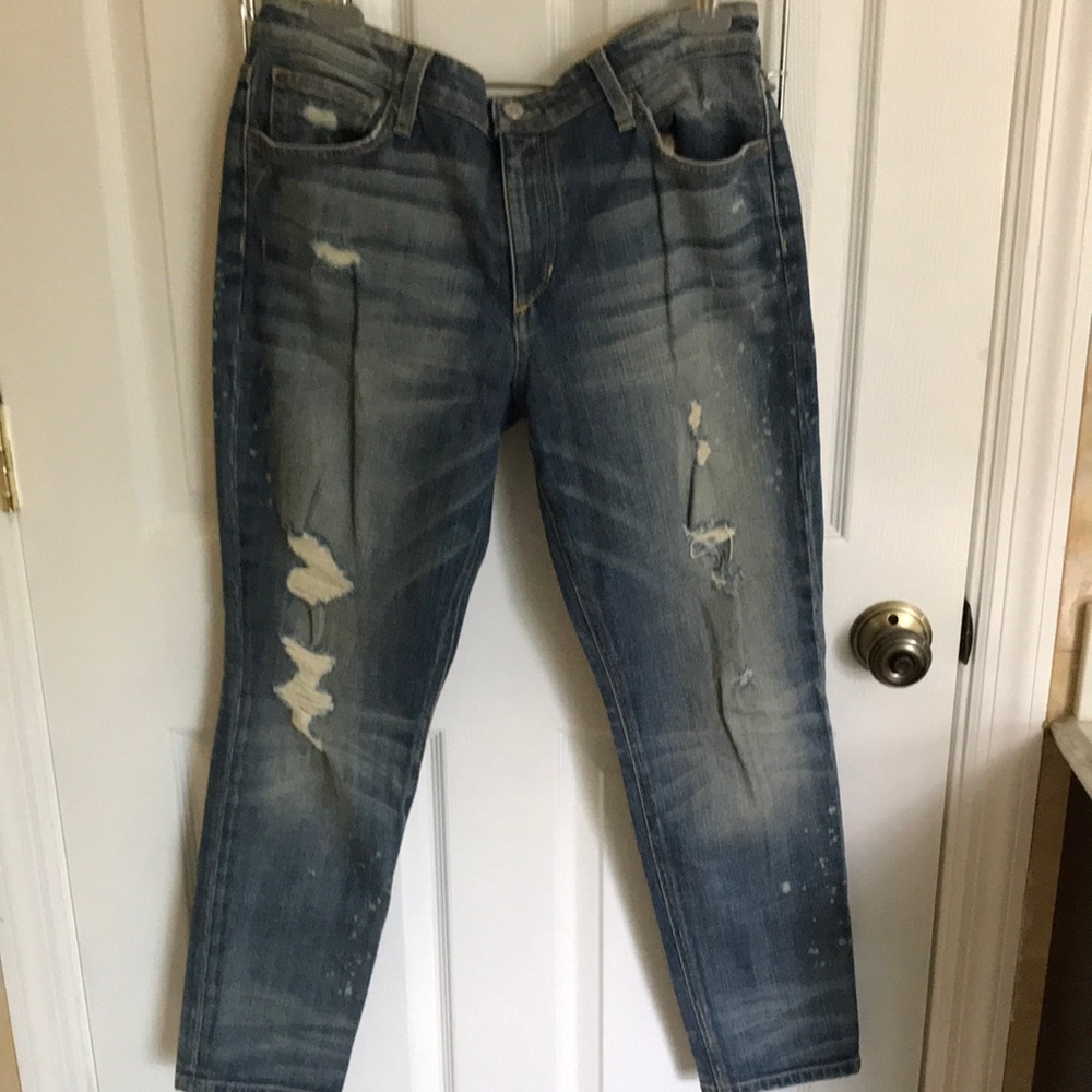 Joe’s Jeans Billie boyfriend slim Ankle-Distressed collector’s edition